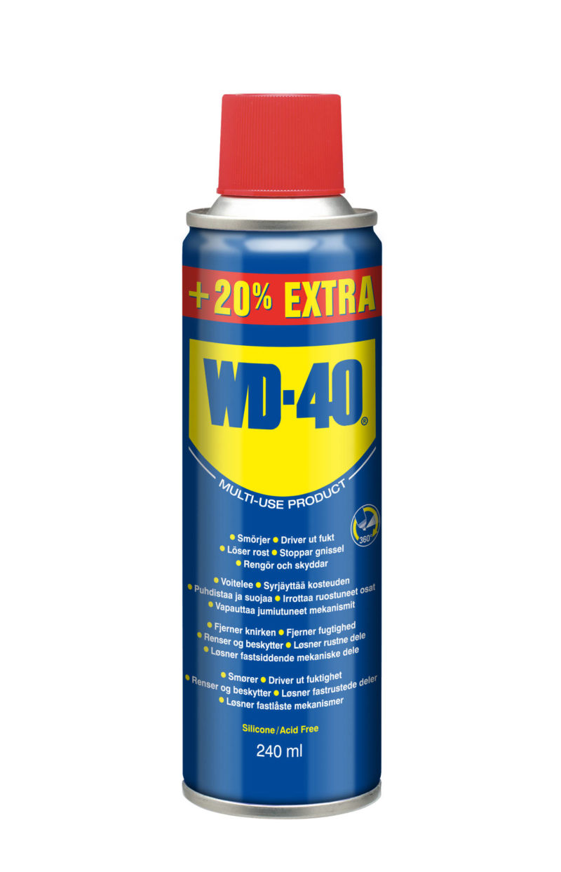Wd-40 240ml – Tukkumyynti Mikko Keskinen oy