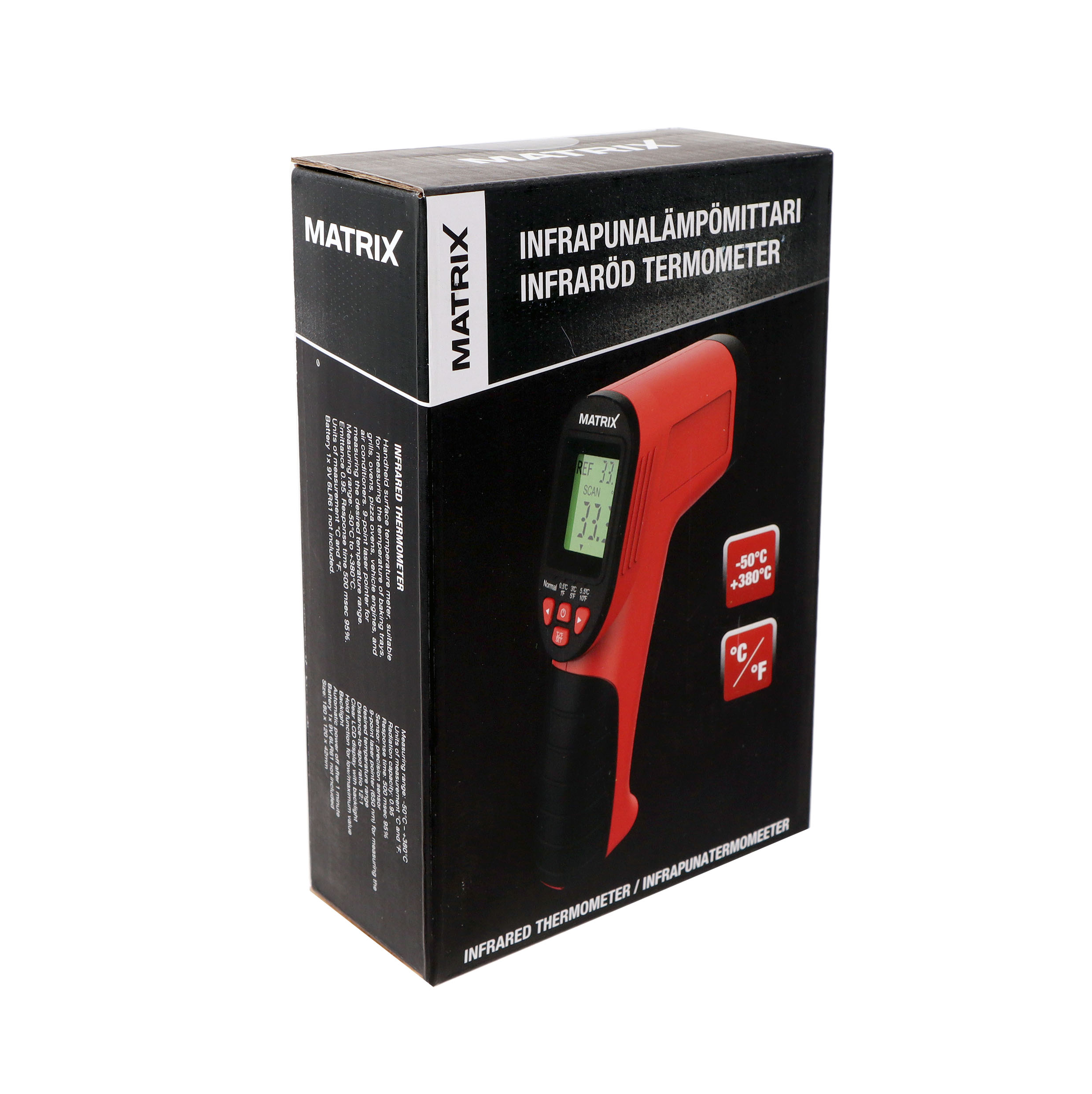 Lämpömittari infrapuna